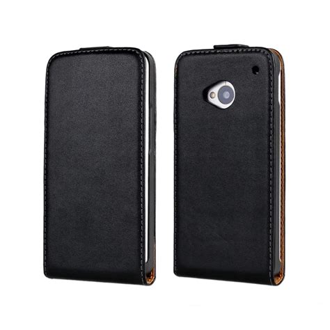 New Better Leather For Htc One M7 Design Magnetic Holster Flip Leather One M7 Phone Case Cover