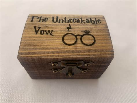 Harry Potter Inspired Ring Box Etsy Uk