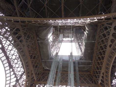 Inside The Eiffel Tower Eiffel Tower Inside United Kingdom Europe