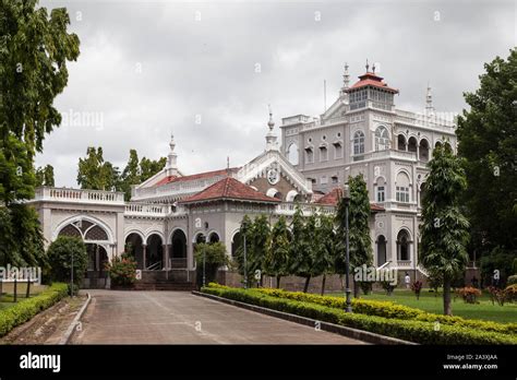 Aga Khan Palace In Pune India Stock Photo Alamy
