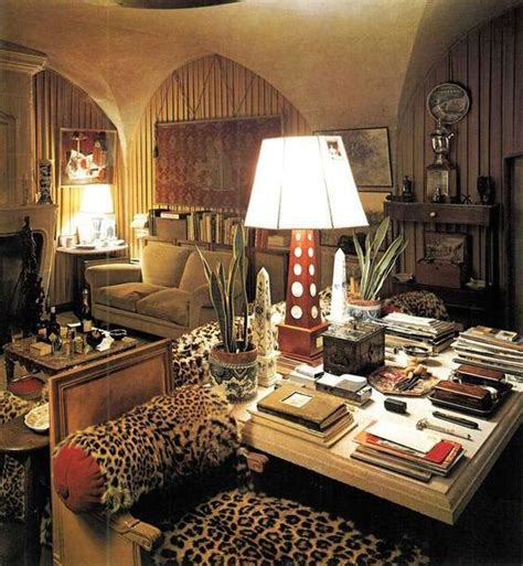 Dining room with fj hakimian aubusson rug attributed to maison jansen, located in an edwin lutyens style long island estate. Maison Jansen (French pronunciation: mɛzɔ̃.ʒɑ̃sɑ̃) was a Paris-based interior decoration ...