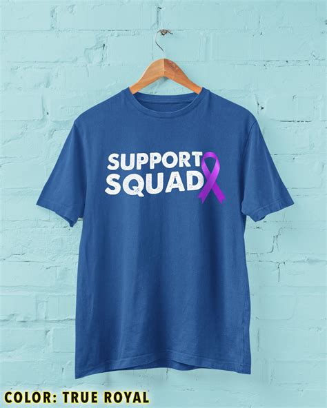 Support Squad Pancreatic Cancer T Shirt Pancreatic Cancer Etsy