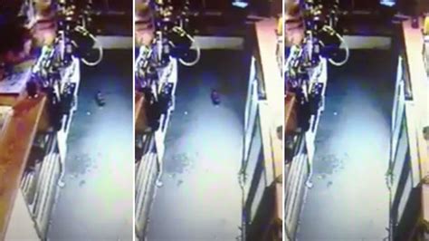 Spooky Moment Ghost Knocks Bottle Off Bar In Haunted Pub Captured On