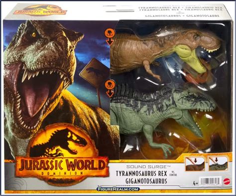 Tyrannosaurus Rex Vs Contre Giganotosaurus Mattel Jurassic World Sound My XXX Hot Girl