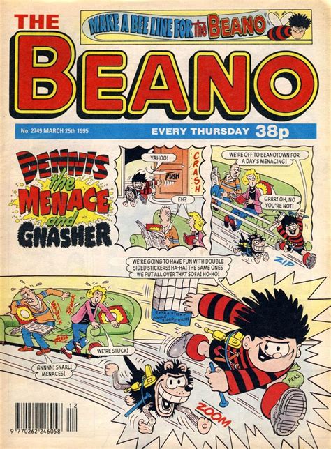 1995 March 25th Beano Vintage Comic Good T Christmas Present