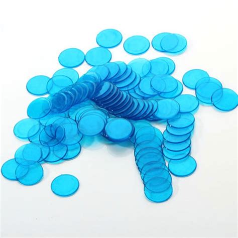100pcs Pro Count Bingo Chips Markers For Bingo Game Cards Dia 2cm 4