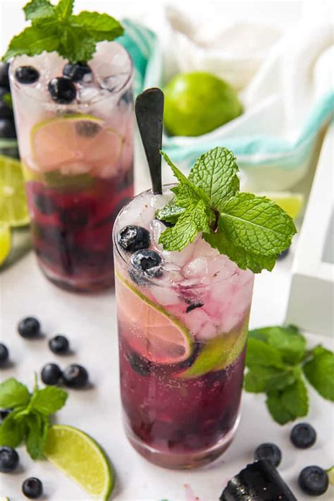 Blueberry Mojito The Crumby Kitchen
