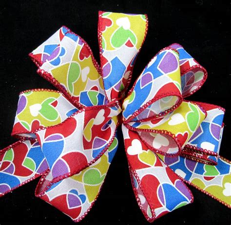 Autism Heart Ribbon From American Ribbon Manufacturers