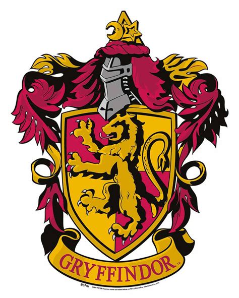 Gryffindor Crest From Harry Potter Wall Mounted Official Cardboard