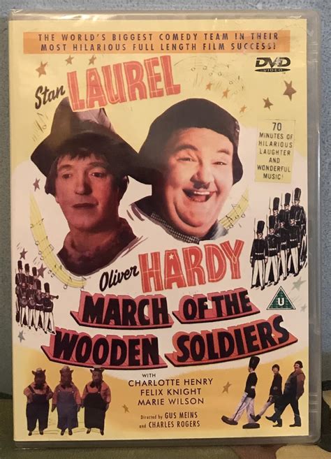 March Of The Wooden Soldiers Dvd Uk Oliver Hardy Stan