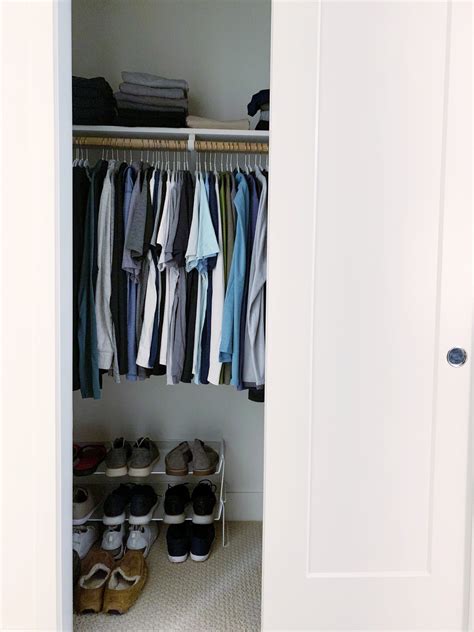 Simply done: organized apartment closets