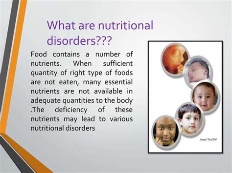 Nutritional Disorders Ppt