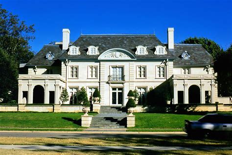 Highland Park Mansion French Provincial Style Mansion In The Upscale