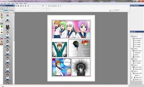 Créer Un Manga Avec Manga Maker Comipo