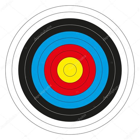 Colorful Bullseye Target Stock Vector Image By ©ravennk 46720865