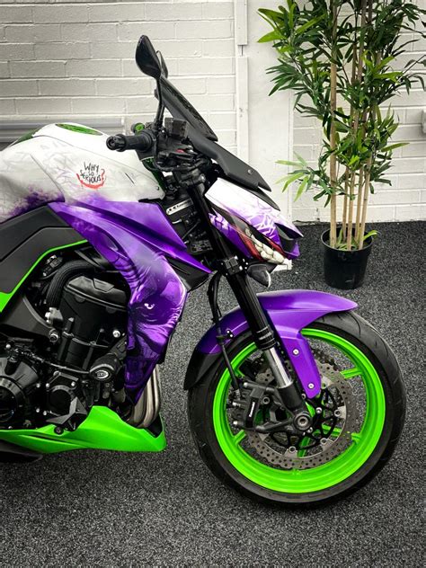 Kawasaki Z1000 Joker Bike Wrap Personal Wrapping Project