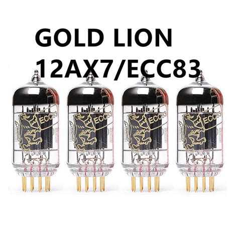 Vacuum Tube Gold Lion 12ax7ecc83 Factory Test And Matchamplifier