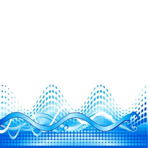 Blue Abstract Shapes Vector Art Png Abstract Flowing Background Blue