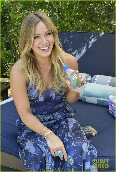 Hilary Duff Fiji Water Days Of Summer Host Celebrity Teeth Celebrity