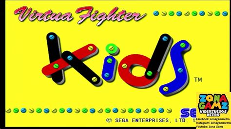 Virtua Fighter Kids Sega Saturn Japan Youtube