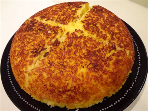Khorak morgh (persian chicken dish). My Personal Food Journal: Persian Chicken Rice Cake - TAHCHIN