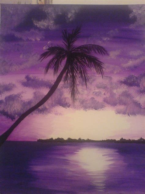 Purple Sunset By Seven Vii On Deviantart
