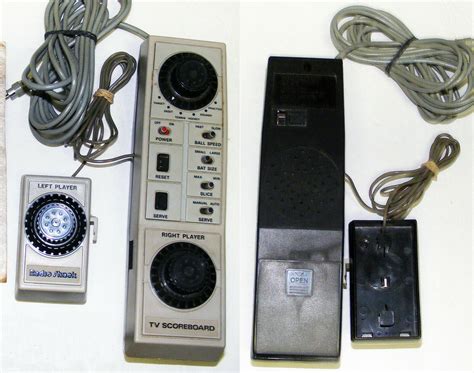 Vintage 1970s Radio Shack Tv Scoreboard Electronic Games