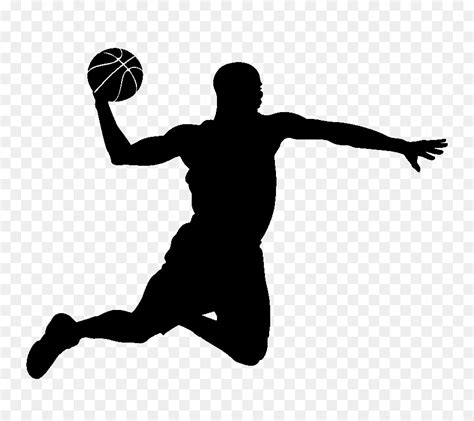 Basketball Player Slam Dunk Clip Art Basketball Png Download 1200