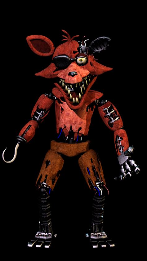 Withered Foxy Pixel Art