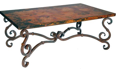 Retro wrought iron side table sofa coffee end table home living room bedside nightstand. Stunning Copper & Wrought Iron Furniture by Prima