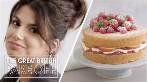 how to make victoria sponge cake cake recipe the great british bake off youtube