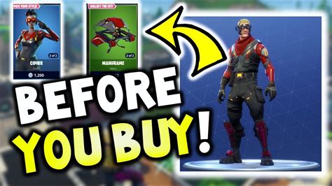 Before You Buy Cipher Or Circuit Breaker Fortnite First Impression
