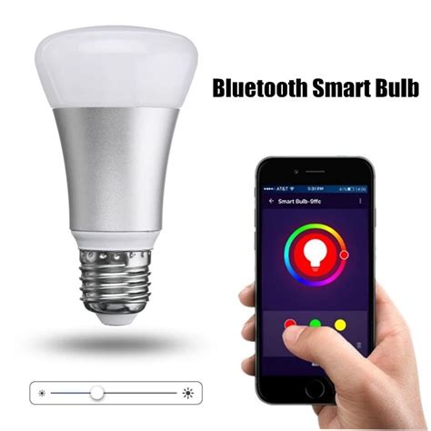 Ac 85 265v Rgbw Led Bulb E27 Smart Home Color Changing Light Spotlight