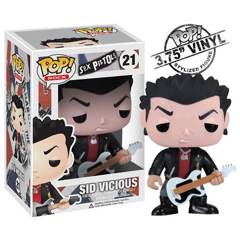 Sex Pistols Collectible 2012 Funko Pop Rocks Band Members Vinyl Figu