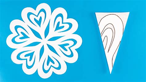 Heart Paper Snowflakes How To Make A Snowflake Out Of Paper