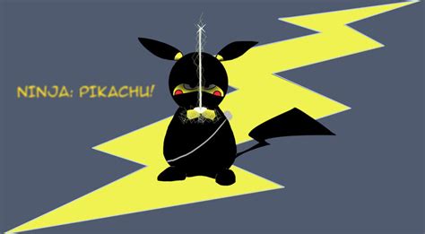 Ninja Pikachu By Damonth19 On Deviantart