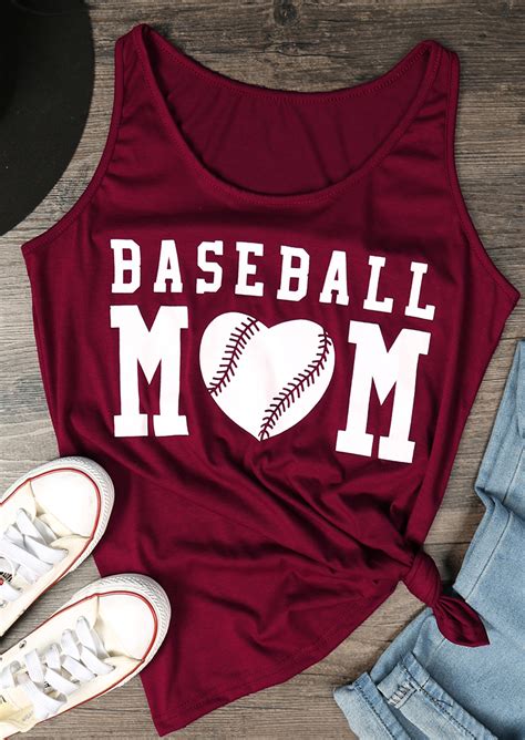 baseball mom tank bellelily