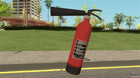 Fire Extinguisher Hq With Hd Original Icon для Gta San Andreas