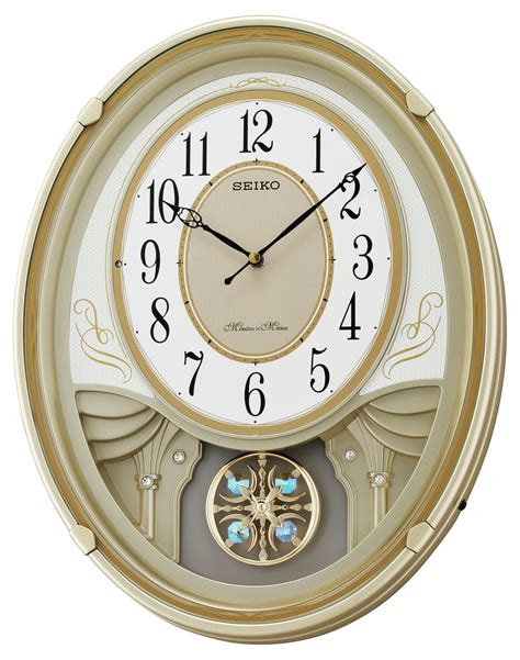 Seiko Melodies In Motion Lucienne Musical Wall Clock Clock Wall