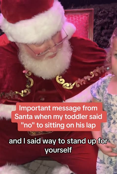 Woke Santa Is Comin To Town Kris Kringle Goes On Yuletide Rant After Girl Refuses To Sit On