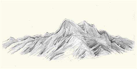 Mountain Sketches Clip Art At Explore Collection