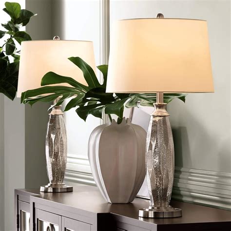 Best Mercury Glass Table Lamps Set Of 2 Home And Home