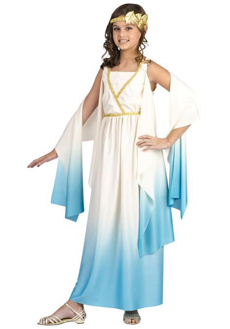 Child Greek Goddess Costume Girls Decade Costumes