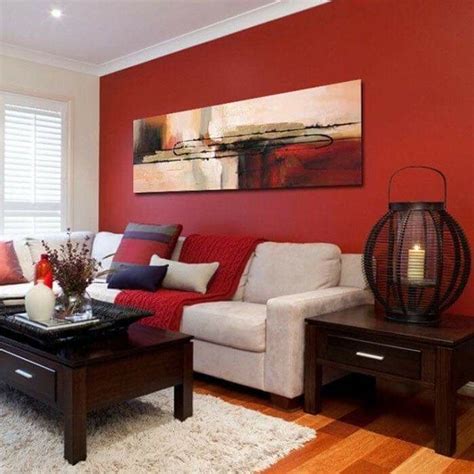 Pin By Musu G On Home Red Living Room Walls Living Room Paint