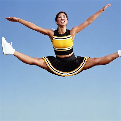 Jumping is an upward motion and when you jump all the power is streaming what is the worlds highest jump on a trampoline? How to Do a Split Jump in Cheerleading | Healthy Living