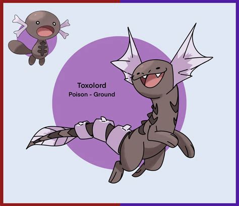 Paldean Wooper And Toxolord By Cobrainthehood On Deviantart