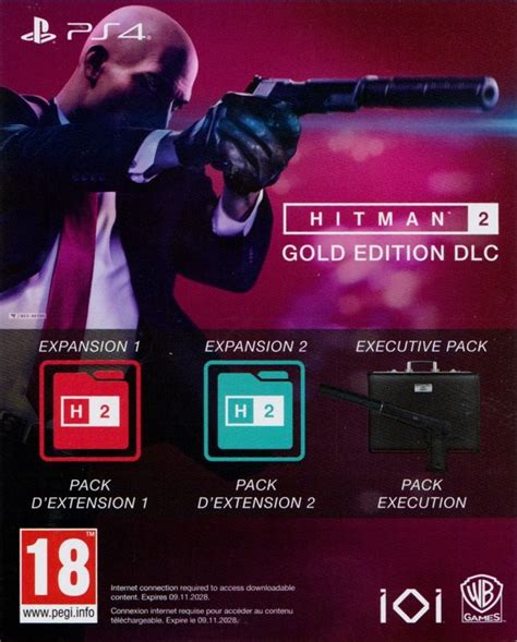 Hitman 2 Gold Edition 2018 Box Cover Art Mobygames