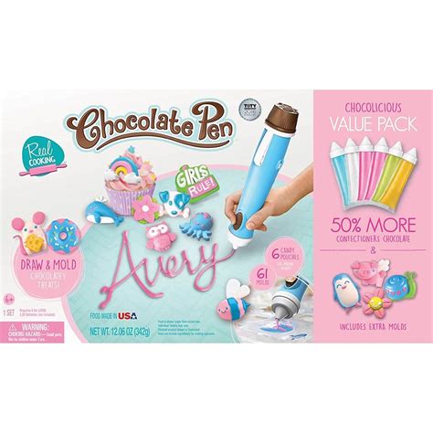 Candy Craft Chocolate Pen Exclusive Bonus Kit With Extra Molds And