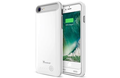 Atomic Pro Battery Case For Iphone 8 Whitegrey