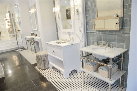 Bath Displays In The Dallas Showroom Modern Bathroom Design Grey